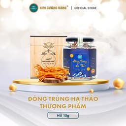 Thumbnail Đông Trùng Hạ Thảo Khô Thượng Phẩm Kim Cương Vàng - Hỗ Trợ Giải Độc Gan, Tăng Cường Đề Kháng, Giảm Mệt Mỏi (15Gr/Hộp) 2