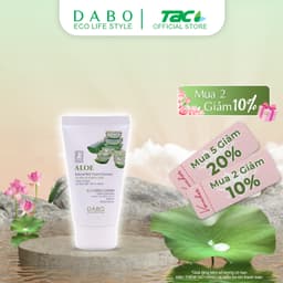 Thumbnail Sữa rửa mặt cao cấp chất Lô Hội Dabo Aloe Natural Rich Foam Cleanser 3 in 1 60ml 1