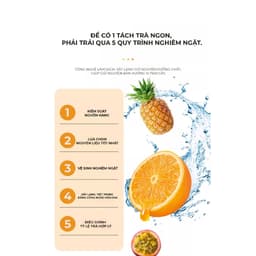 Thumbnail Trà detox chanh dây cam dứa Camifarm giải khát, trắng da, bổ sung vitamin C cho ngày hè nóng bức 1