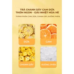 Thumbnail Trà detox chanh dây cam dứa Camifarm giải khát, trắng da, bổ sung vitamin C cho ngày hè nóng bức 3