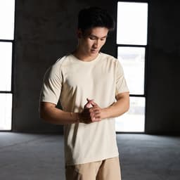 Thumbnail Áo thể thao nam basic thấm hút nhanh khô thích hợp chạy bộ, tập gym, chơi thể thao Y2010 Beginner 01 23135 |YaMe| 4
