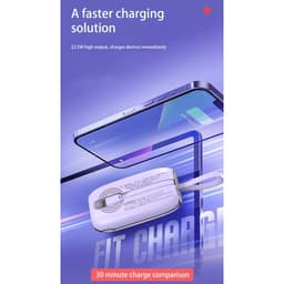 Thumbnail Sạc dự phòng Yoobao LK11 10000mAh 22,5W | Màn hình LED | Tích hợp cáp sạc Type C & Lightning | Bảo hành 12 tháng 3