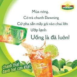 Thumbnail Combo 5 vị Trà Dawning- Trà chanh, Trà sữa trân châu Tròn vị ngon & Đậm vị trà 2
