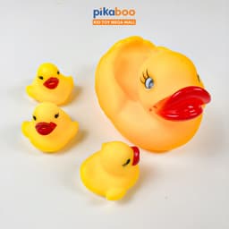 Thumbnail Đồ chơi con vịt thả bồn tắm cao cấp Pikaboo có phát ra âm thanh chất liệu PP, PPE an toàn cho bé 2