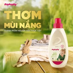 Thumbnail Nước giặt xả cho bé, nguồn gốc tự nhiên Mamamy túi 800ml an toàn, tiện lợi túi có vòi phiên bản mới 2