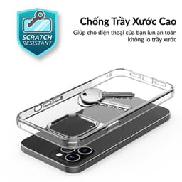 Thumbnail Ốp Lưng Likgus Trong Suốt Viền TPU Chống Sốc Lưng Nhựa PC Cứng Chống Ố Vàng Cho IP 11-12-13-14-15-Pro-Plus-Promax 3