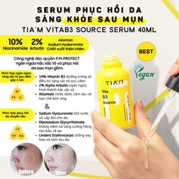 Thumbnail Tinh Chất Serum Niacinamide 10% TIA'M Dưỡng Trắng, Mờ Thâm, Dưỡng Da Căng Bóng 40ml Daily Beauty 4