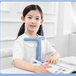 Thumbnail Dụng Cụ Đỡ Cằm Chống Cận Thị, Chống Gù Lưng Cho Bé Cao Cấp ECO, Giá Chống Cận An Toàn Cho Trẻ Em 4-15 Tuổi Hãng Amalife 4