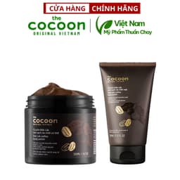 Thumbnail Combo Cocoon Tẩy Da Chết Cho Mặt (150ml) & Toàn Thân (200ml) Từ Cà Phê Đắk Lắk 1