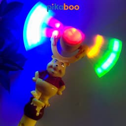 Thumbnail Gậy phát sáng cho bé Pikaboo, có cánh xoay chong chóng, nhạc sôi động, ánh sáng đẹp mắt, an toàn 3