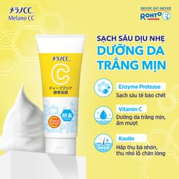 Thumbnail Combo làm sạch và cân bằng da Melano CC: Sữa rửa mặt dưỡng trắng 130g + Dung dịch dưỡng trắng 170ml 2