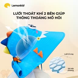 Thumbnail Mũ chống nắng cho bé Hàn Quốc Lemonkid, vành rộng, UPF 2000+, họa tiết 3D đáng yêu, hàng chính hãng 3