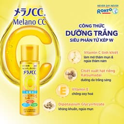 Thumbnail Combo làm sạch và cân bằng da Melano CC: Sữa rửa mặt dưỡng trắng 130g + Dung dịch dưỡng trắng 170ml 4