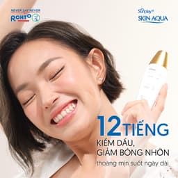 Thumbnail Combo chống nắng, kiềm dầu cho mặt và dưỡng thể trắng mịn Sunplay Skin Aqua (Clear White 25g + Body Lotion 150g) 2