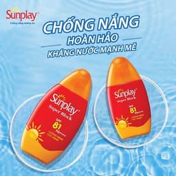 Thumbnail Combo 2 x Kem chống nắng dạng sữa cực mạnh Sunplay Super Block SPF 81 PA++++ 70g 3