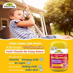 Thumbnail Kẹo Dẻo Vi Chất Nature's Way Vita Gummies Chính Hãng Từ Úc Bổ Sung Vitamin Và Khoáng Chất Cho Bé 4