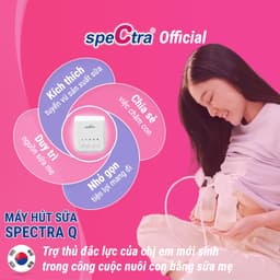 Thumbnail Máy Hút Sữa Điện Spectra Q Chính Hãng (Bảo hành 1 năm) 4