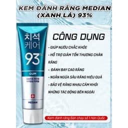 Thumbnail Kem đánh răng MEDIAN 93% Hàn Quốc 120g 4