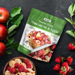 Thumbnail Dâu tây và táo sấy giòn DJ&A 25g - Tốt Cho Sức Khỏe - Ăn Vặt Văn Phòng - Nhập Khẩu Úc - Thơm Ngon Tròn Vị 2