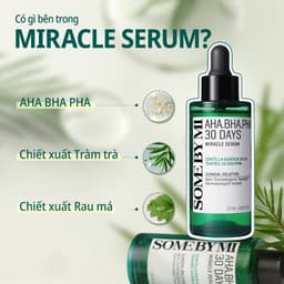 Thumbnail Serum giảm Mụn Và Dưỡng Da 30 Ngày Some By Mi AHABHAPHA 30 Days Miracle 50ml 3