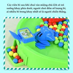 Thumbnail Đồ chơi ếch ăn bi vui nhộn Bi's House - 4 người chơi 3