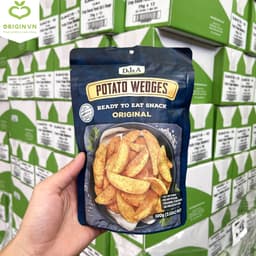 Thumbnail Khoai Tây Sấy Ít Béo Vị Truyền Thống 100g DJ&A - Thích hợp ăn chay - Original Potato Wedges - Giảm Cân Ăn Được 2