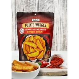Thumbnail Khoai Tây Sấy Ít Béo Vị Ớt Ngọt 100g DJ&A - Thích hợp ăn chay - Sweet Chilli Potato Wedges - Giảm Cân Ăn Được 3