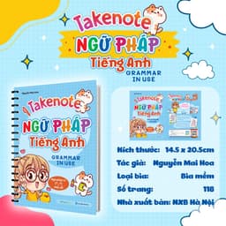 Thumbnail Sổ Tay Takenote Ngữ Pháp Tiếng Anh (Grammar in use) - Gáy lò xo 3