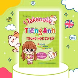 Thumbnail Sổ Tay Takenote Tiếng Anh Trung Học Cơ Sở (Gáy lò xo) 2