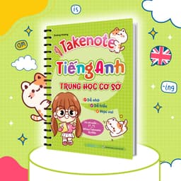 Thumbnail Sổ Tay Takenote Tiếng Anh Trung Học Cơ Sở (Gáy lò xo) 1