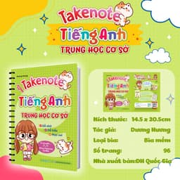 Thumbnail Sổ Tay Takenote Tiếng Anh Trung Học Cơ Sở (Gáy lò xo) 3