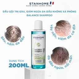 Thumbnail Dầu gội giảm ngứa loại bỏ gàu Stanhome balance shampoo 200ml 1