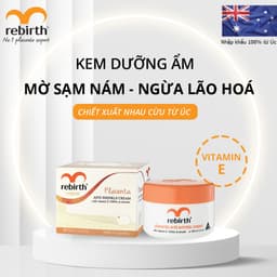 Thumbnail Kem dưỡng ẩm mờ nám, chống lão hoá nhau thai cừu Rebirth Placenta & Vitamin E (100ml) 3