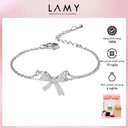 Thumbnail Vòng tay nữ LAMY Bow Silver Bracelet 2030 1