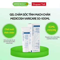 Thumbnail Kem Bôi Giãn Tĩnh Mạch Medicosh Varicare chăm sóc suy giãn tĩnh mạch, giúp đàn hồi tĩnh mạch Gel 50ml/100ml 3