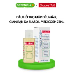 Thumbnail Dầu Rạn Da Hữu Cơ Elasoil Medicosh Giúp Phòng & Làm Mờ Rạn Da Cho Bà Bầu, Sau Sinh, Do Tăng Cân Nhanh 75ml 1