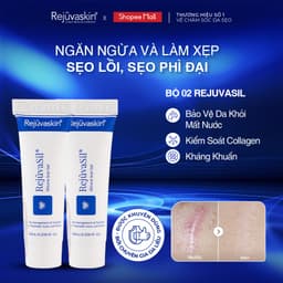 Thumbnail Combo Gel ngăn ngừa sẹo và làm xẹp sẹo lồi, sẹo phì đại REJUVASKIN Rejuvasil 10ml/tuyp 4