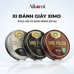 Thumbnail Xi đánh giày XIMO Shoe Polish dạng sáp giúp đánh bóng, bổ sung màu cho giày, đồ da XXI08 50ml 1