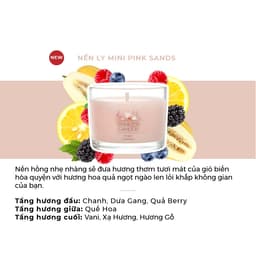 Thumbnail Nến ly mini Yankee Candle (37g) - Pink Sands 1