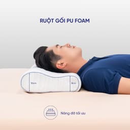 Thumbnail Gối Foam Goodnight Nori 1.0 30x60 cm lượn sóng nâng đỡ cổ vai gáy [Độc quyền Online] 2