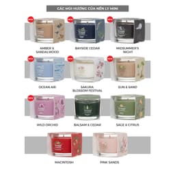 Thumbnail Nến ly mini Yankee Candle - nhiều mùi tùy chọn - trọng lượng 37g 3