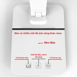 Thumbnail Đèn LED 3 Chế Độ Sáng Vàng Điều Chỉnh Gấp Gọn Để Bàn Học Cổng Type C USB Chống Cận Bảo Vệ Mắt Có Loại Pin Hãng Amaiife 4