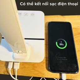 Thumbnail Đèn LED 3 Chế Độ Sáng Vàng Điều Chỉnh Gấp Gọn Để Bàn Học Cổng Type C USB Chống Cận Bảo Vệ Mắt Có Loại Pin Hãng Amaiife 3