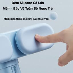 Thumbnail Giá Đỡ Cằm Chống Cận Thị Cải Tiến SUPER Dụng Cụ Chống Gù Ngồi Thẳng Lưng Cho Trẻ Em Từ 4-15 Tuổi Luyện Chữ Hãng Amalife 1