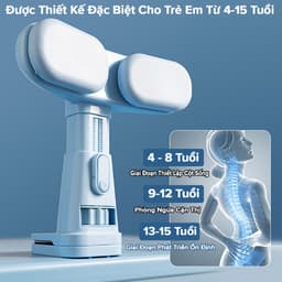Thumbnail Giá Đỡ Cằm Chống Cận Thị Cải Tiến SUPER Dụng Cụ Chống Gù Ngồi Thẳng Lưng Cho Trẻ Em Từ 4-15 Tuổi Luyện Chữ Hãng Amalife 3