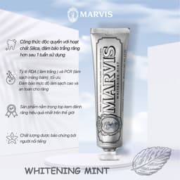 Thumbnail Kem Đánh Răng MARVIS Whitening Trắng Răng 85ml - MARVIS 2