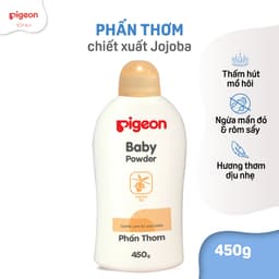 Thumbnail Phấn thơm em bé Pigeon Nắp màu 100g/200g/450g 3