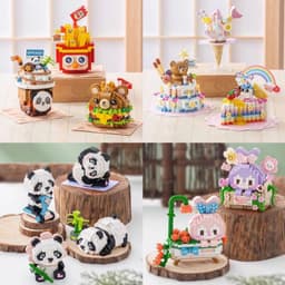 Thumbnail Bộ lắp ráp LOZ mini mô hình sáng tạo cho bé 8801-8826 1