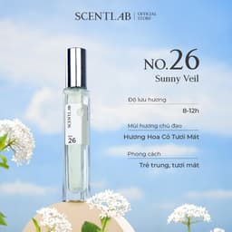 Thumbnail Nước hoa nữ mùa hè No.26 Sunny Veil SCENTLAB tươi mát, trẻ trung tinh dầu thơm Châu Âu lưu hương 8h 3