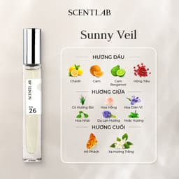 Thumbnail Nước hoa nữ mùa hè No.26 Sunny Veil SCENTLAB tươi mát, trẻ trung tinh dầu thơm Châu Âu lưu hương 8h 4